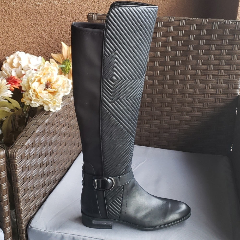 VINCE CAMUTO OVER THE KNEE PORDALIA BOOTS